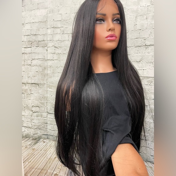 Lady lace wig Kay 35” zig zag part 1B nwt - Picture 3 of 6